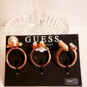 GUESS® Rings (Set of 3)